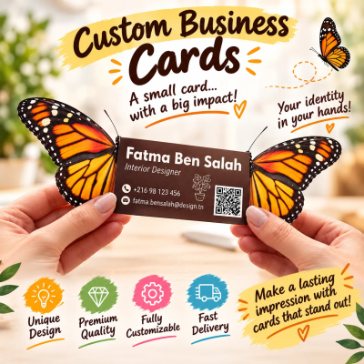 Butterfly Design Business Card