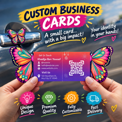 Butterfly Design Business Card